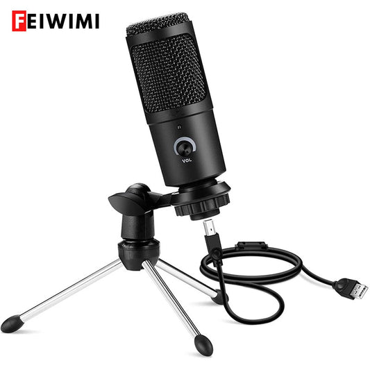 High-Quality USB Condenser Microphone for Gaming, Streaming, Recording Studio, YouTube Videos and more...